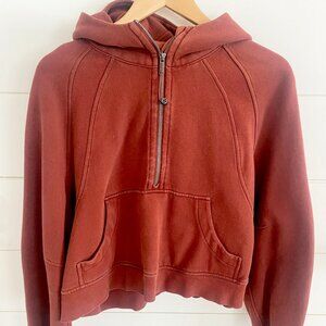 Lululemon Burnt Orange Scuba M/L